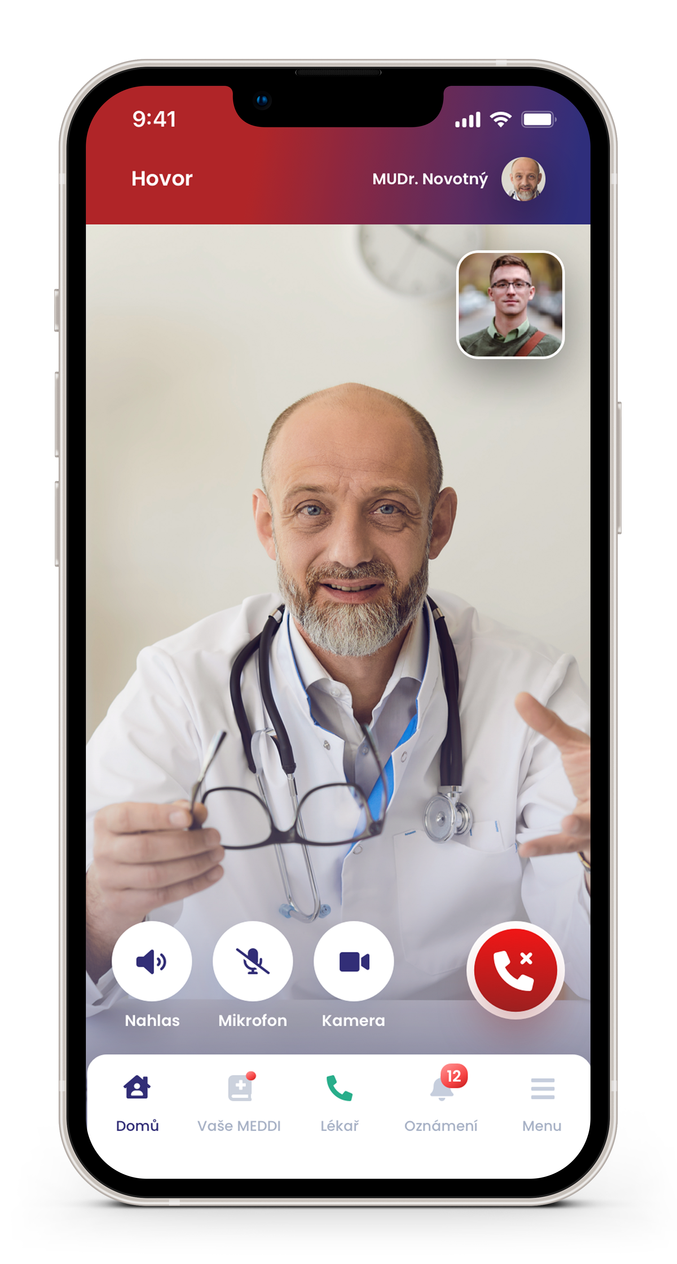 call with a doctor